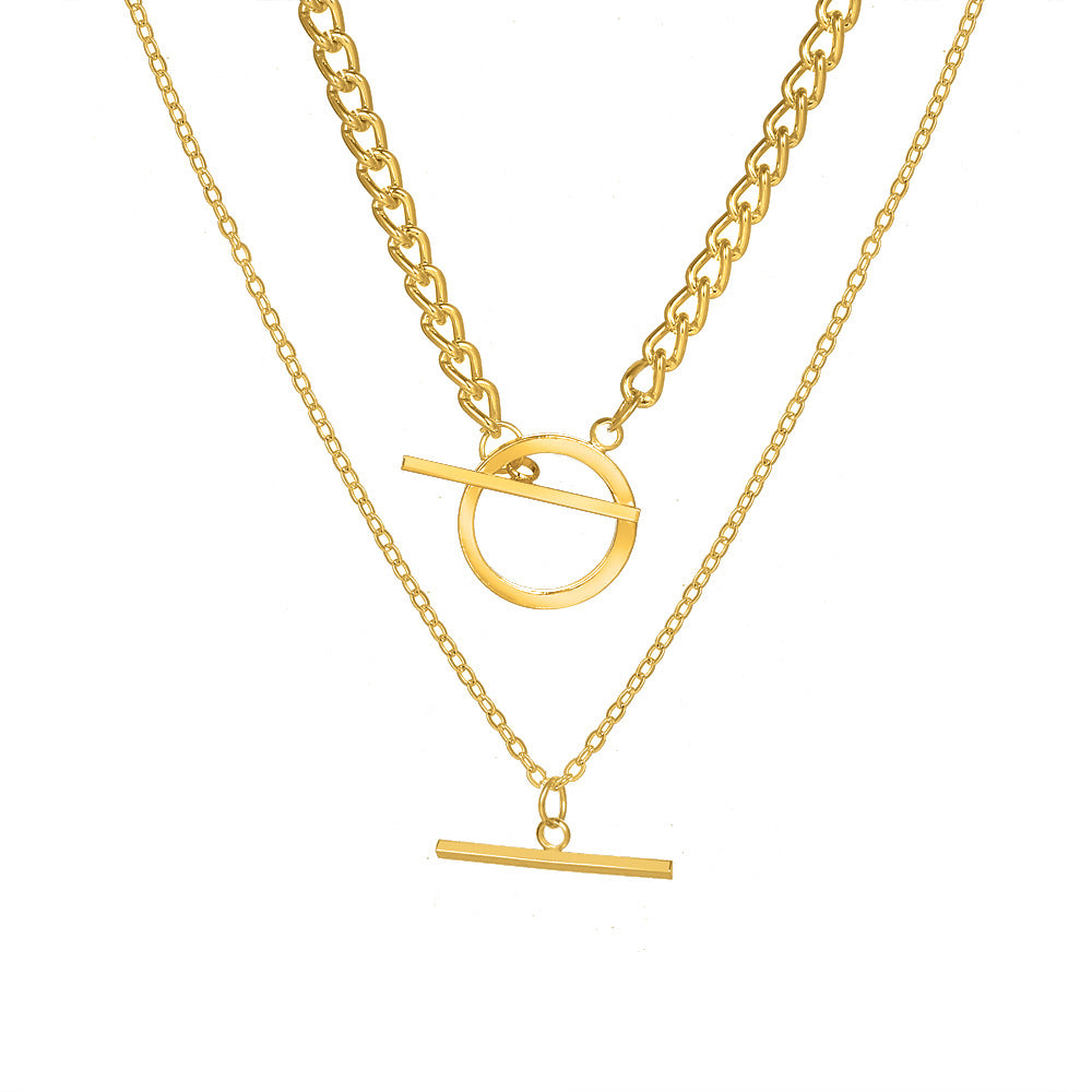 Chain Pendant Necklace Women&