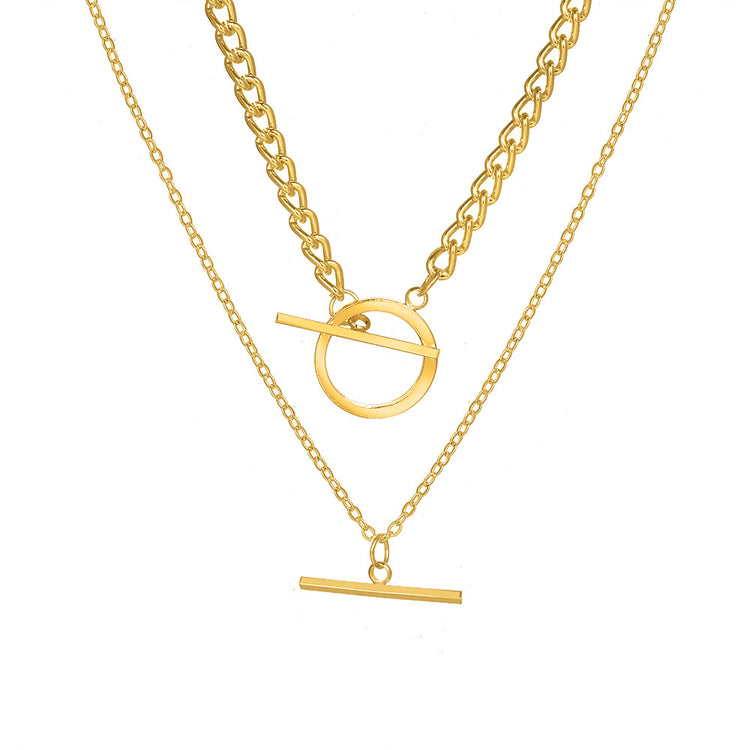 Chain Pendant Necklace Women&