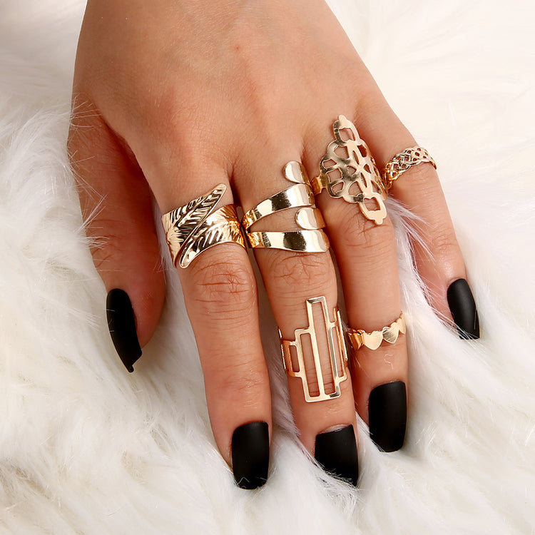 Leaf Crown Ring Women&