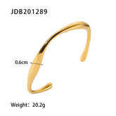 gold-plated-stainless-steel-bracelet fashionable jewelry