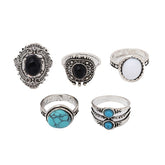 5 Piece Joint Ring Set Women&