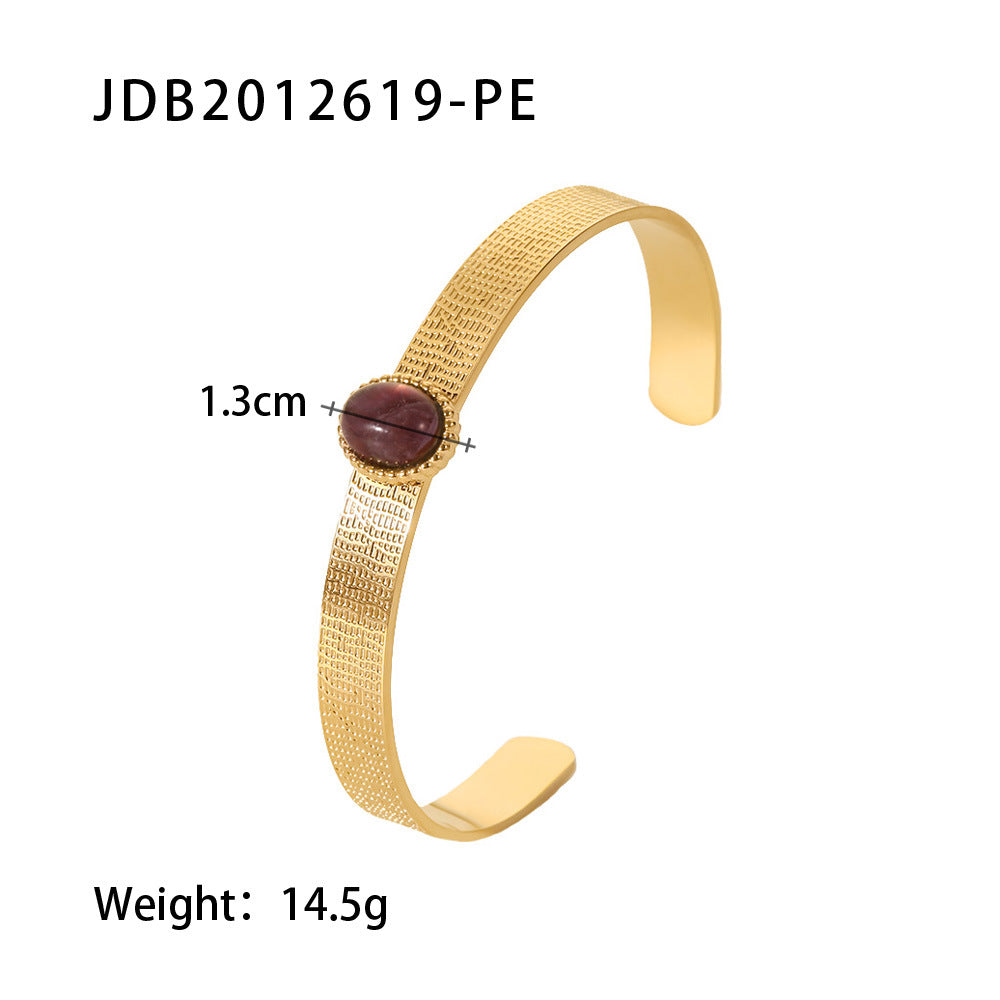 gold-plated-stainless-steel-bracelet fashion accessory