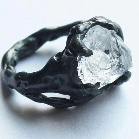 Vintage Party Rings White Zircon Jewelry