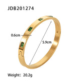 gold-plated-stainless-steel-bracelet elegant fashion jewelry