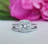 Fashion Ladies Inlaid Diamond Rings