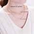 18K Gold Necklace for Women yellow gold jewelry