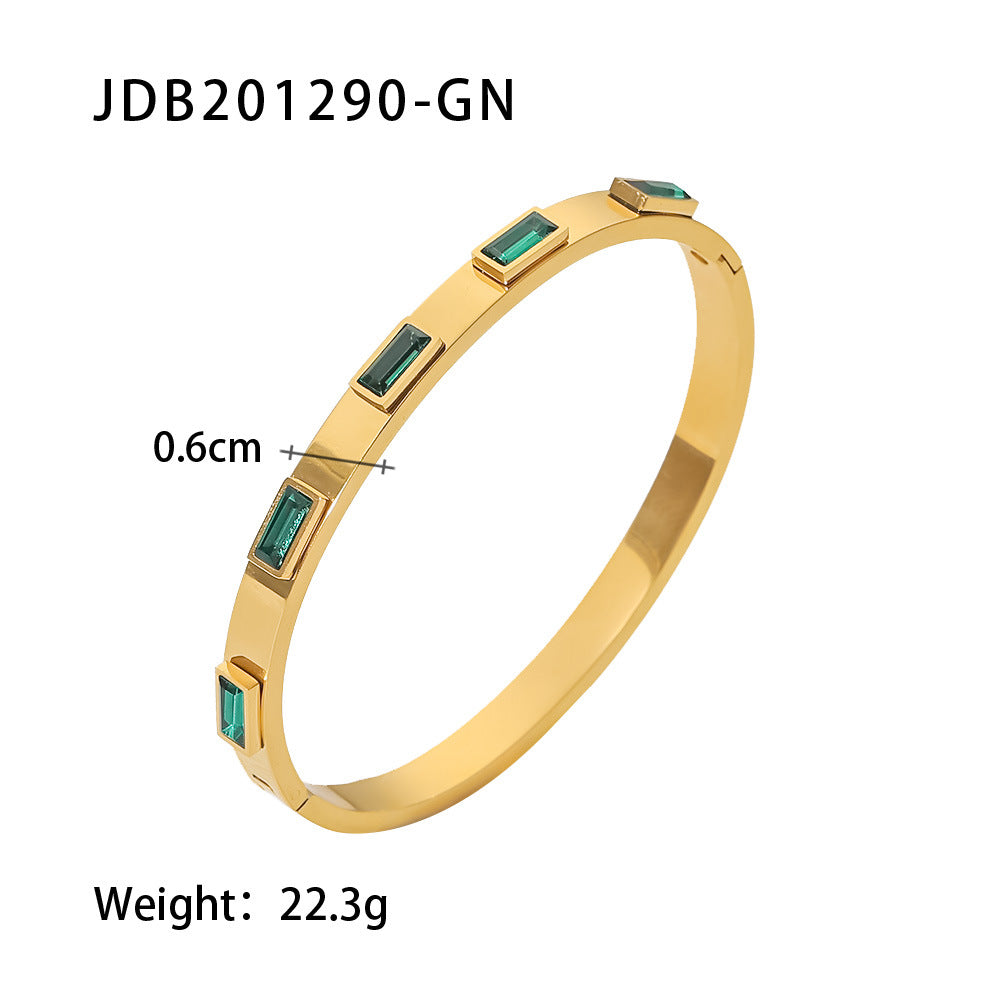 gold-plated-stainless-steel-bracelet stylish women&