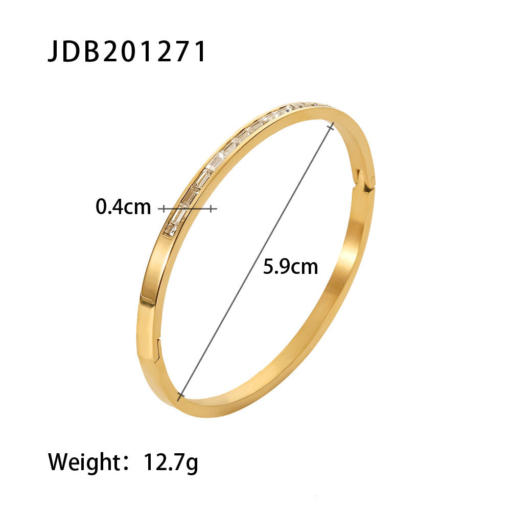 gold-plated-stainless-steel-bracelet gold zirconia design